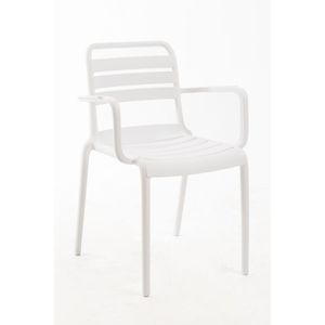 Silla de exterior de estilo libio con brazos, muebles de exterior elegantes - Product Image 1
