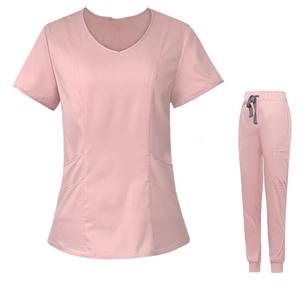 Ensemble de blouses d'infirmière OEM pour femmes, uniforme de haute qualité pour les professionnels de la santé et des soins médicaux - Product Image 1