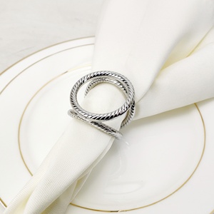 Anillos para Servilletas de Venta Caliente que Brindan una Estética Lujosa y Elegante que Transforma las Comidas Diarias en Experiencias Gastronómicas Finas - Product Image 3