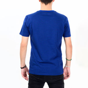 Camisetas Casuales de Cuello en V para Hombre, de Poliéster/Algodón, Manga Regular, Estilo Urbano, Ecológicas, de Secado Rápido, Transpirables, de Color Sólido - Product Image 2