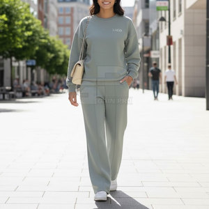 ชุดเซ็ตสองชิ้นไซส์ใหญ่สำหรับผู้หญิง ชุดลำลองเข้าชุดกัน แฟชั่นชุดเซ็ตสองชิ้นไซส์ใหญ่สำหรับสไตล์สบายๆ ในชีวิตประจำวัน - Product Image 6