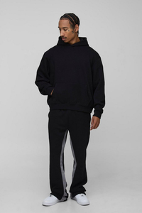 Vente flash : Ensemble sweat-shirt et pantalon de jogging unisexe, ensemble de survêtement deux pièces, fabriqué au Pakistan - Product Image 4