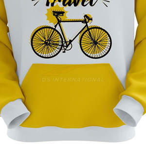 Sweats à capuche personnalisés sublimés Sweat à capuche pour hommes Sweat à capuche par sublimation Tissu en polyester de qualité supérieure à blocs de couleurs Imprimé à la mode - Product Image 6