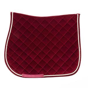 Tapis de selle de cheval en mousse satinée de qualité avec matériau respirant et design léger et durable - Product Image 2