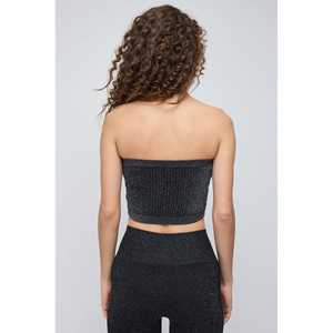 Blusa Corta Informal con Logotipo Frontal y Mangas Cortas, 100% Poliéster - Product Image 5