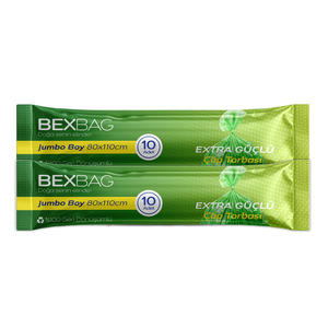 ถุงขยะครัว BEXBAG รุ่นโมเดิร์น ขนาด 21 แกลลอน 27x29 นิ้ว แบบมีเชือกผูก ผลิตจากโพลีเอทิลีนรีไซเคิล หนา 1.4 มิล - Product Image 1
