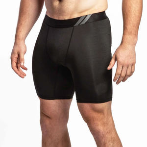 Pantalon d'entraînement de compression en maille pour hommes, shorts de gymnastique avec poche pour la vie quotidienne, shorts pour hommes, vente en gros - Product Image 4