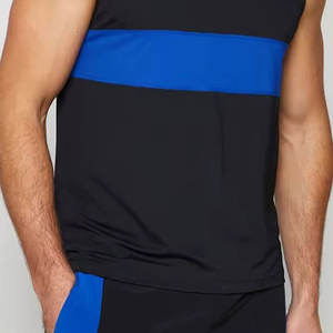 เสื้อกล้ามผ้าคอตตอนโพลีเอสเตอร์ระบายอากาศได้ดีสวมใส่สบายโลโก้แบบออกแบบได้ตามที่ต้องการ - Product Image 4