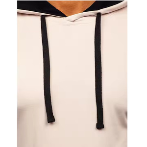 Sudadera con capucha personalizada de alta calidad para hombre, sudadera de algodón de invierno, ropa de calle de moda OEM sólida, sudaderas en blanco al por mayor - Product Image 3