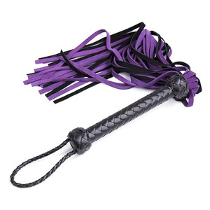 Premium Leather Horse Riding <b>Flogger</b> with Non Slip Handle Durable Equestrian Riding for Horse Training and Racing Professional - Product Image 4
