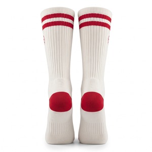 Calcetines Deportivos Personalizados, Acolchados, de Algodón, con Rayas en el Puño, Emblema Bordado, Calcetines de Baloncesto, Venta al Por Mayor OEM - Product Image 2