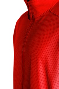 Chaqueta Deportiva para Hombre, Dos Capas de Forro Polar, 20% Lycra, 75% Algodón, 5% Poliéster, 250 GSM, Color Rojo - Product Image 5