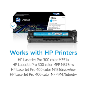 Cartucho de Tóner Original HP 305A Cian para LaserJet con Chip, Número de Modelo CE285A - Product Image 4