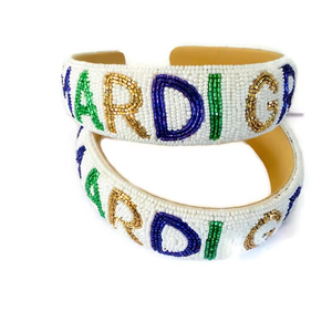 Handcrafted <b>Beaded</b> Hairbands for Festivals Parties and Events New Arrival Collection of Celebrations Headwear - Product Image 1