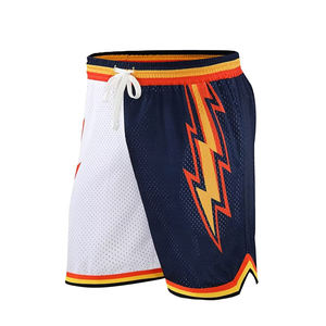 Prix de gros Shorts de basket-ball pour adultes Sublimé 100% Shorts en maille Shorts d'entraînement sportif pour jeunes - Product Image 3