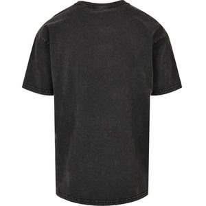 Camisetas Hip Hop 100% algodón lavado con ácido camiseta de gran tamaño para hombres lavado con ácido en blanco a granel venta al por mayor lavado con ácido cuello redondo de gran tamaño - Product Image 3