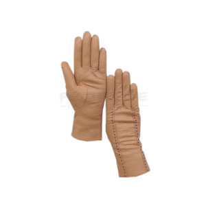 2024 gants en cuir à doigts entiers à la mode Style uni hiver gants de conduite décontractés et gants d'habillage en vente - Product Image 3