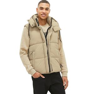 เสื้อแจ็คเก็ตผู้ชายแบบมีซิปเต็มตัว ลายพรางเคลือบผิว สำหรับชุดทางการ แบบสั่งทำพิเศษ (OEM) ไซส์ใหญ่ ทรงหลวม สวมใส่สบายในฤดูใบไม้ผลิ ดีไซน์แบบสวมหัว มีซิปที่แขนเสื้อ - Product Image 2