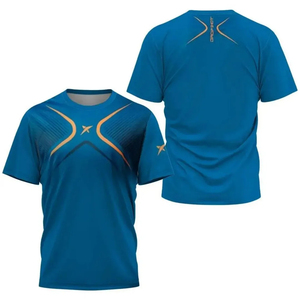 Nouveau T-shirt de sport respirant été 2025 pour le padel, séchage rapide, mode décontractée pour hommes et femmes, confortable et innovant - Product Image 2