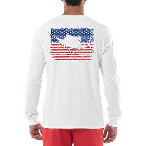 Camisas de Pesca Blancas para Exteriores, Manga Larga, Diseño de Impresión por Sublimación de Alto Rendimiento, Personalizadas - Product Image 2