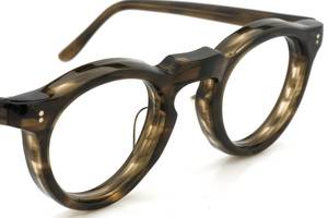 Lunettes optiques rétro en acétate de coquille de tortue faites à la main - Product Image 3