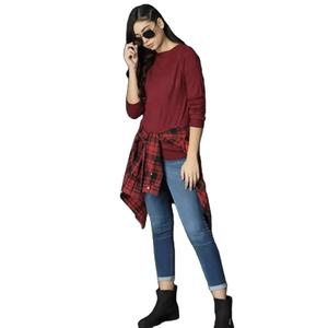 Sweat-shirt d'hiver pour femme de haute qualité, col rond, polyester/coton, manches longues, couleur unie, impression par sublimation personnalisée, vente en gros - Product Image 4