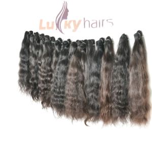 ผมดิบแบบลอนคลื่นลึกทำจาก100% ธรรมชาติสองชั้นเครื่องจักรแท้จากเวียดนาม - Product Image 4