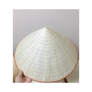 หมวกทรงกรวยที่ไม่ใช่ลาเวียดนามคุณภาพสูง: หมวกฟางปาล์มไม้ไผ่ทำด้วยมือสำหรับป้องกันแสงแดดและสไตล์ - Product Image 6