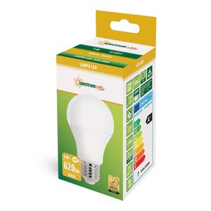 Lámpara LED estándar E27 7W 4000K 500lm 270 110x60mm. (Spectrum WOJ+13897) - Product Image 2
