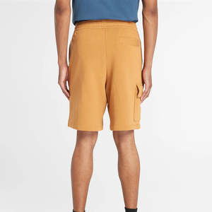 Summer Gym <b>Sweat</b> <b>Shorts</b> <b>Men</b> Solid Anti-Wrinkle Quick Dry High-quality Comfortable Elastic Waist Custom Cotton Casual - Product Image 4