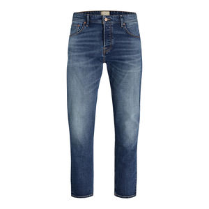 Pantalones Vaqueros Casuales de Mezclilla para Hombre, Estilo Recto, Desgastados, Elásticos, de Pierna Ancha, Talla Grande, Vintage, Holgados, OEM - Product Image 1