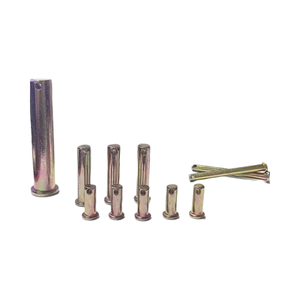 Pasador cilíndrico plano en forma de T, zincado, M5-M30 GB882, con orificio, pasador de sujeción, pasador de localización - Product Image 1