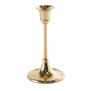 Elegant Gold Finish Floral Taper Candle <b>Holders</b> Set Of 2 Handmade Metal <b>Candlestick</b> Stand For Home Wedding Tabletop <b>Candlestick</b> - Product Image 3
