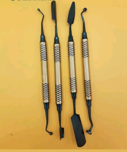 Kit d'outils de chirurgie dentaire Ascenseurs Ciseaux et pinces à épiler Ensemble d'instruments chirurgicaux en acier inoxydable - Product Image 2