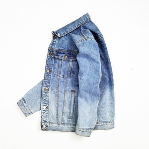 Hot Sale Flyingkick Enterprises Customized Latest Quality Men Shell <b>Denim</b> Cotton Plain Dyed New Blank High Street Winter Jacket - Product Image 6