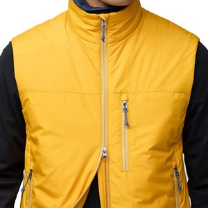 Venta al por mayor de invierno cálido abajo chaleco acolchado chaqueta acolchada mujeres moda stand color Puffer utilidad chaleco sin mangas - Product Image 4