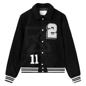 Venta caliente en la chaqueta Chaqueta de letras por encargo Logotipo personalizado Chaqueta de invierno de los hombres de letras Chaqueta de invierno - Product Image 1