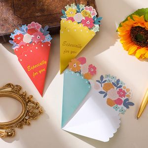 Biglietto di <span class=keywords><strong>auguri</strong></span> <span class=keywords><strong>a</strong></span> forma di fiore vibrante effetto 3D per la festa della mamma Bouquet di occasioni speciali grazie biglietto di <span class=keywords><strong>auguri</strong></span> con busta - Product Image 1