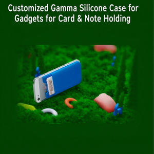 Étui en silicone Gamma personnalisé pour gadgets, pour la conservation de cartes et de notes - Product Image 3