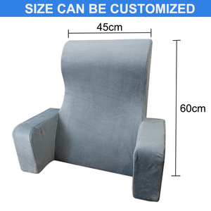 Trọng lượng nhẹ giường đọc gối, trở lại hỗ trợ với Có thể giặt bìa cho ngồi lên trên giường để thư giãn, đọc sách, hoặc xem TV - Product Image 2