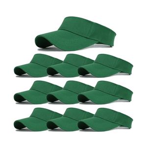Sombrero de Visera Deportivo para Exteriores de Poliéster/Algodón con Ala Ancha y Protección Solar, Venta al por Mayor del Fabricante - Product Image 1