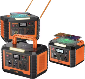 Station d'alimentation solaire portable 200W, crête 2000W, avec générateur de batterie pour la vie hors réseau - Product Image 1