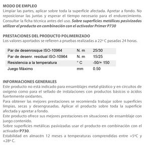 Adesivo sigillante resistente a gas e liquidi 35S77 75 ml. (Faren 1SO075) - Product Image 2
