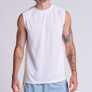 Haute Qualité Fitness Musculation Gym Formation Débardeurs En Gros Hommes Casual Côtelé Coton Élastique Tricoté Gilet Pour Hommes - Product Image 5