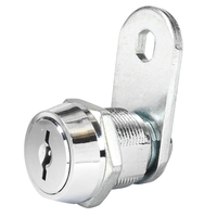 Serrure à pêne dormant pour porte et armoire, entraxe 60 mm, cylindre en alliage de zinc haute sécurité ABA