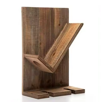 Porte-vin en bois moderne pour comptoir, support empilable pour 6 bouteilles, présentoir de rangement pour vin, décoration pour bar à domicile, armoire de cuisine