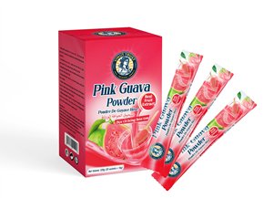 Vinut Trust Guayaba Rosa en Polvo, Extracto de Fruta Real, Mezcla para Bebida Instantánea, Caja de 320g, Sobres, Exportador Mayorista, Proveedor, Precio de Fábrica - Product Image 1