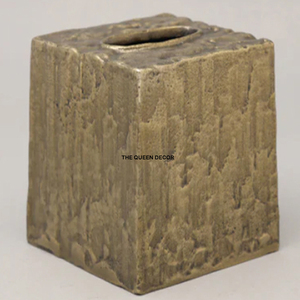 Les plus vendus pour le bureau porte-mouchoir décoratif nouveau Design de luxe en acier inoxydable boîte à mouchoirs en métal doré - Product Image 5