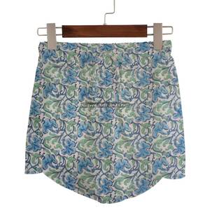 Pantalones Cortos con Estampado Floral para Mujer, Cintura Elástica con Cordón, Pantalones de Dormir, Pantalones Cortos de Verano para el Hogar, Casuales - Product Image 3