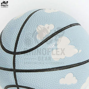 Ballon de basket de haute qualité, fabriqué sur mesure, avec vessie en caoutchouc naturel, design respirant, poids adapté aux adultes - Product Image 5